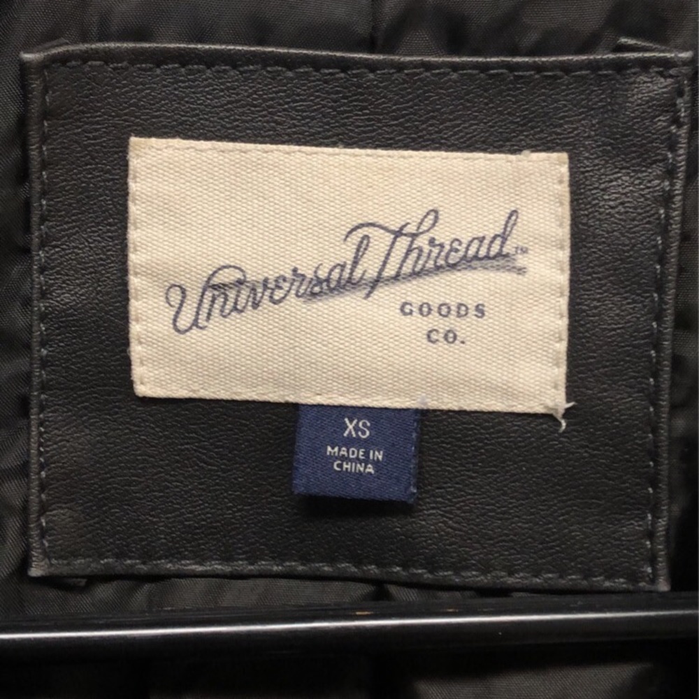 Universal Thread Faux Leather Jacket - image 2